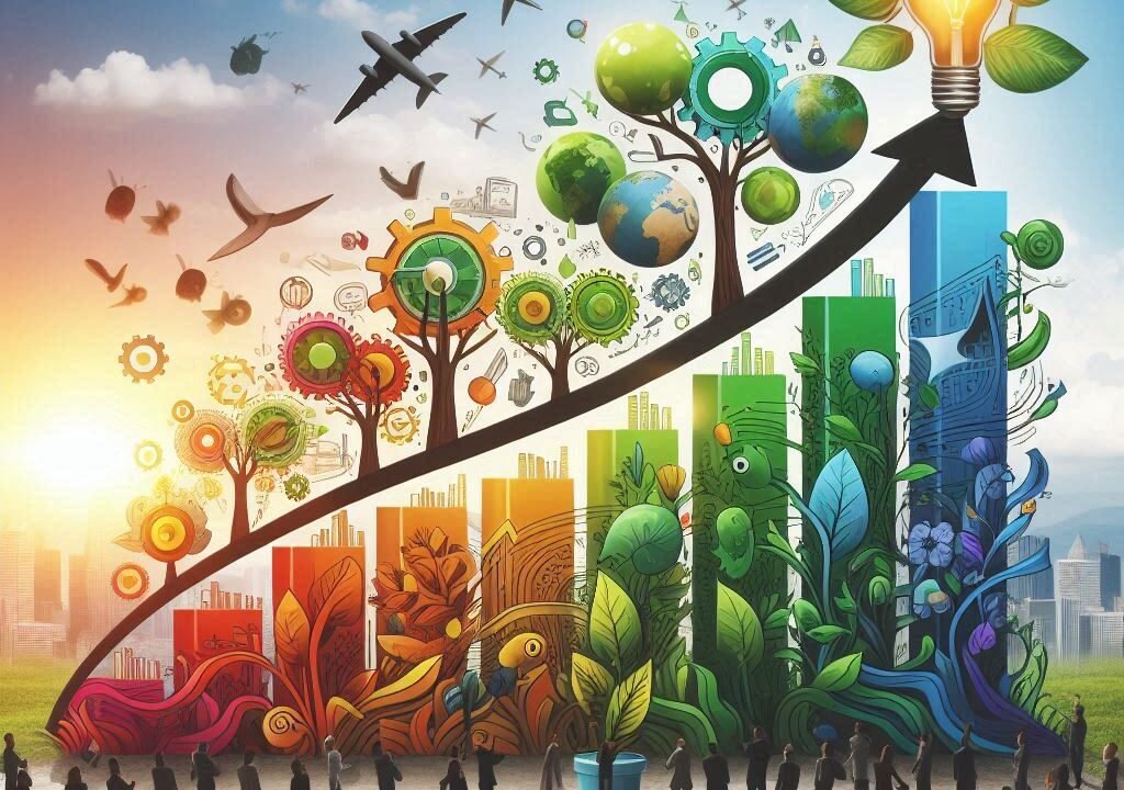 illustration of smart business growth strategies for long-term success