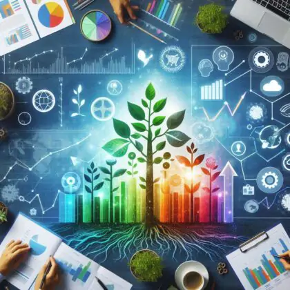 visual of startups focusing on revenue growth and sustainable revenue growth